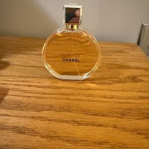 CHANEL Chance Eau de Toilette with Gold Accents